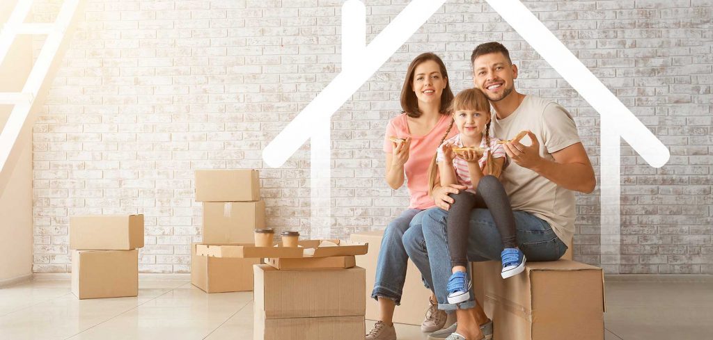 moving house with kids